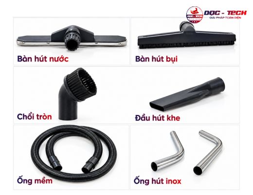 Máy hút bụi công nghiệp nhà xưởng Camry BF-580-3 - 4