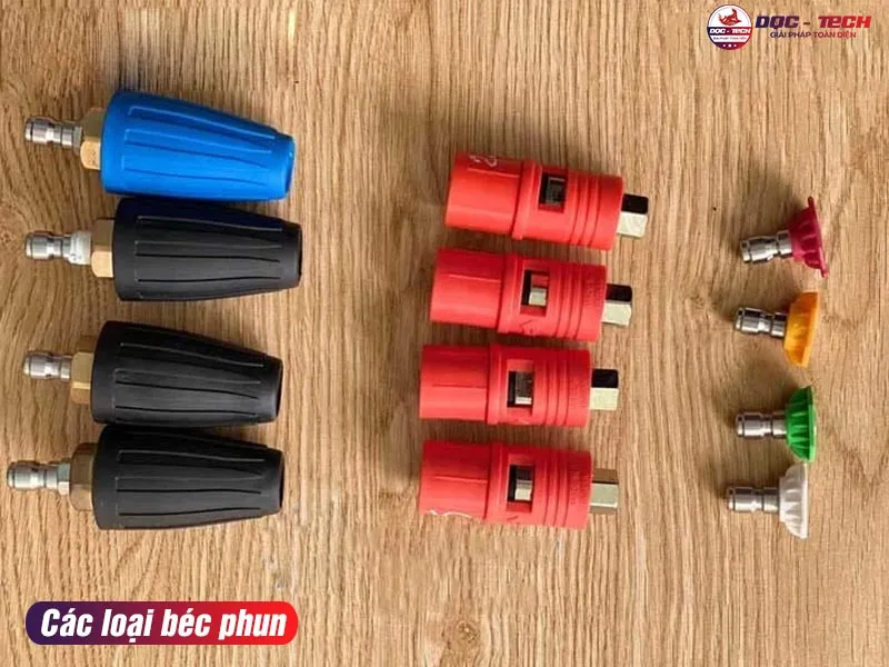 phụ kiện béc phun máy rửa xe