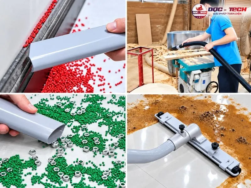 Thiết bị hút bụi Kumisai hút khô hút ướt linh hoạt