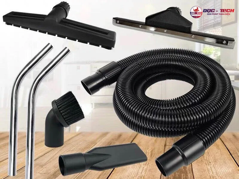 phụ kiện ở phía bên ngoài có thể dùng chung nhiều loại máy
