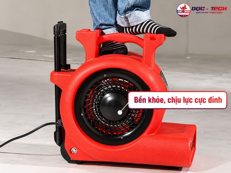 Quạt thổi thảm Camry BF535 thiết kế kiểu con sò, chắc chắn