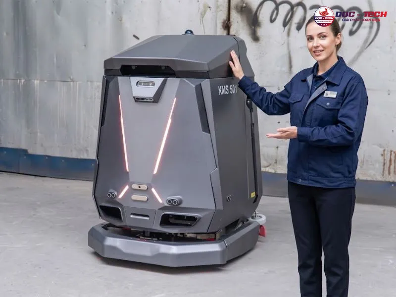 Robot chà sàn Kumisai KMS 501 cách dùng