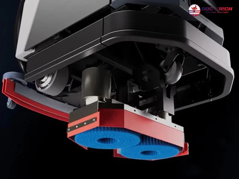 Robot chà sàn Kumisai KMS 502 thiết kế dạng modun
