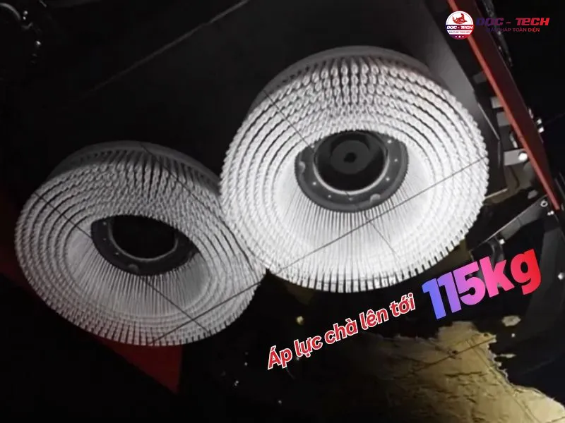 Robot chà sàn Kumisai KMS810 chà sạch sâu