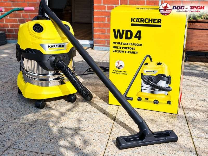 Máy hút bụi công nghiệp Karcher WD 4 Premium được ưa chuộng 2026