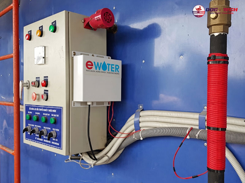 Ứng dụng công nghệ Ewater trong kiểm soát cáu cặn