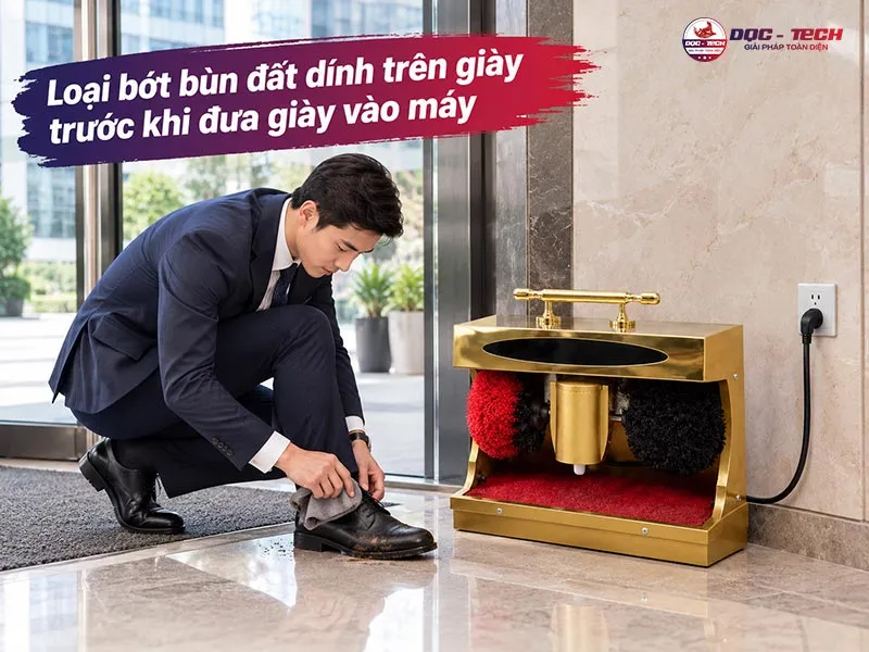 Kinh nghiệm vận hành máy đánh bóng giày gia đình Kid Apus K3