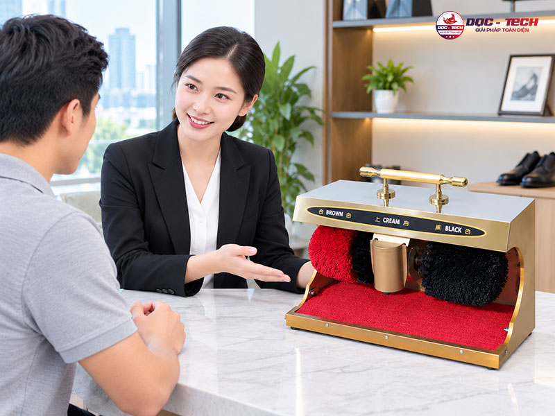 Kinh nghiệm chọn máy đánh giày Shiny phù hợp 