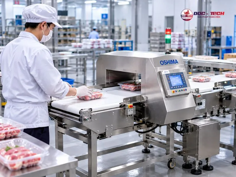 Cách sử dụng máy rà kim loại Oshima