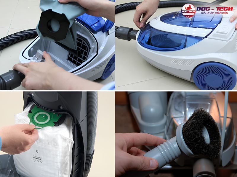 Trung tâm Sửa 247 - Dịch vụ sửa máy hút bụi nhà xưởng uy tín