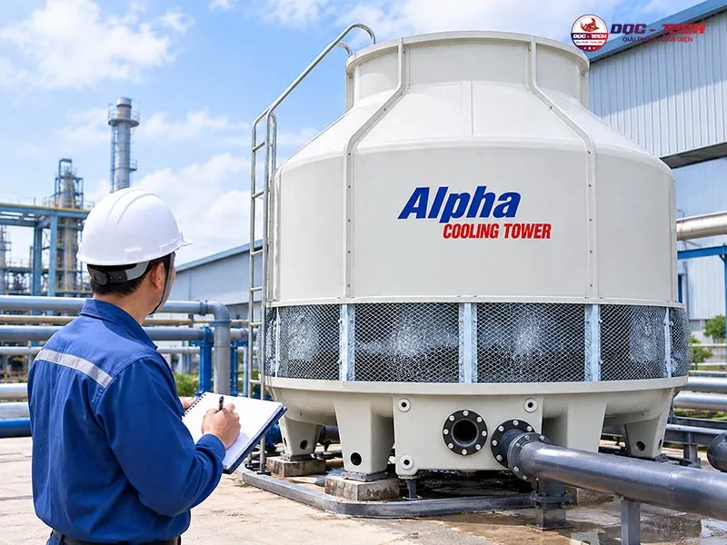 Vận hành Tháp giải nhiệt nước Alpha 125RT