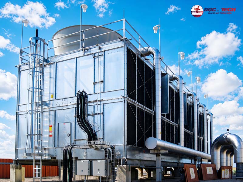 Tháp giải nhiệt Chiller vuông