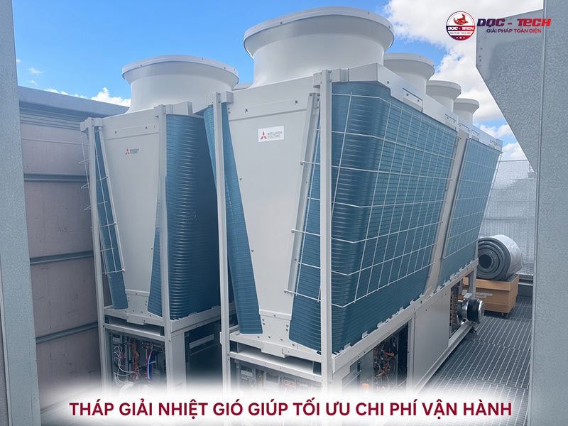 Tháp giải nhiệt gió tối ưu chi phí