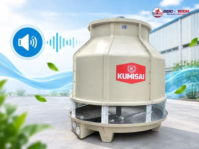 Kumisai KMS 50RT vận hành êm ái, không quá ồn