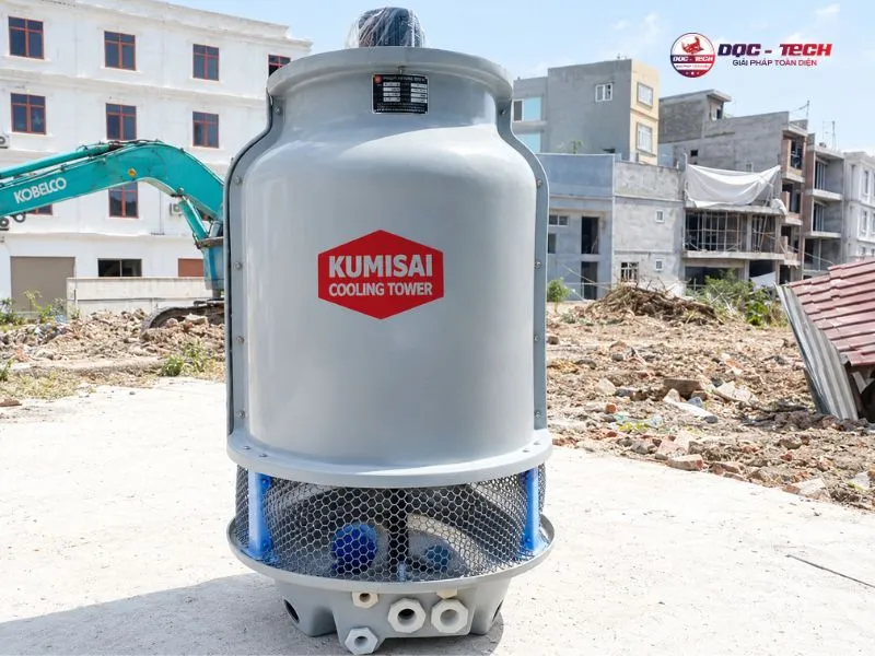Kiểu dáng Kumisai KMS 8RT trụ tròn, kích thước gọn, trọng lượng nhẹ