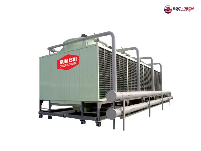 Tháp giải nhiệt vuông Kumisai KMS 125RT