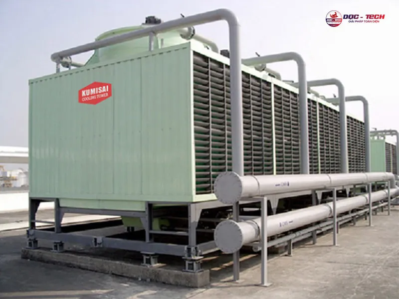 Ưu điểm của Tháp giải nhiệt vuông Kumisai KMS 125RT