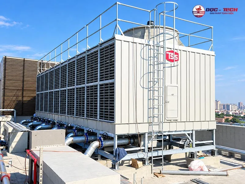 Tháp giải nhiệt Tashin dạng vuông Tháp giải nhiệt Tashin dạng vuông