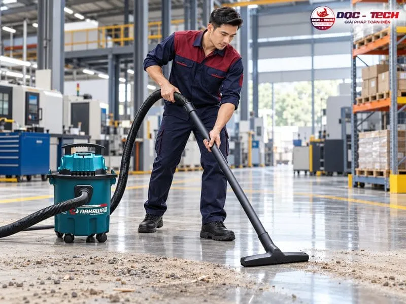 Máy hút bụi công nghiệp 15 lít NAKAWA NK-HB15L cao cấp
