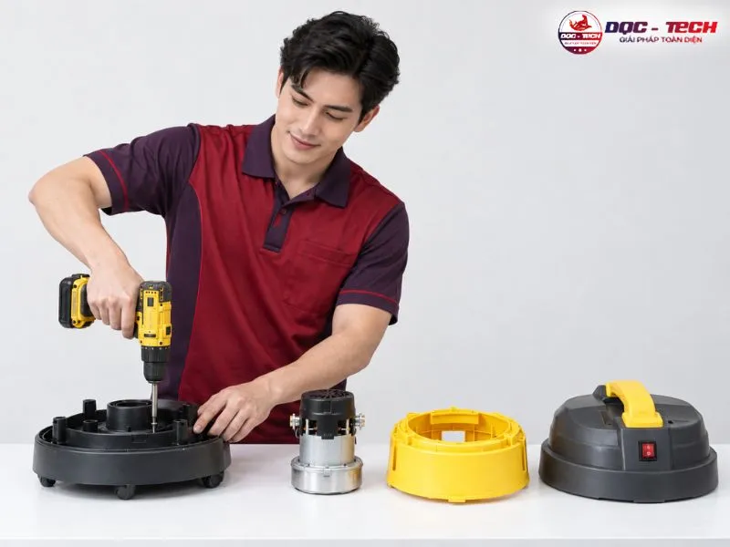 Nên sử dụng động cơ công suất tương đương