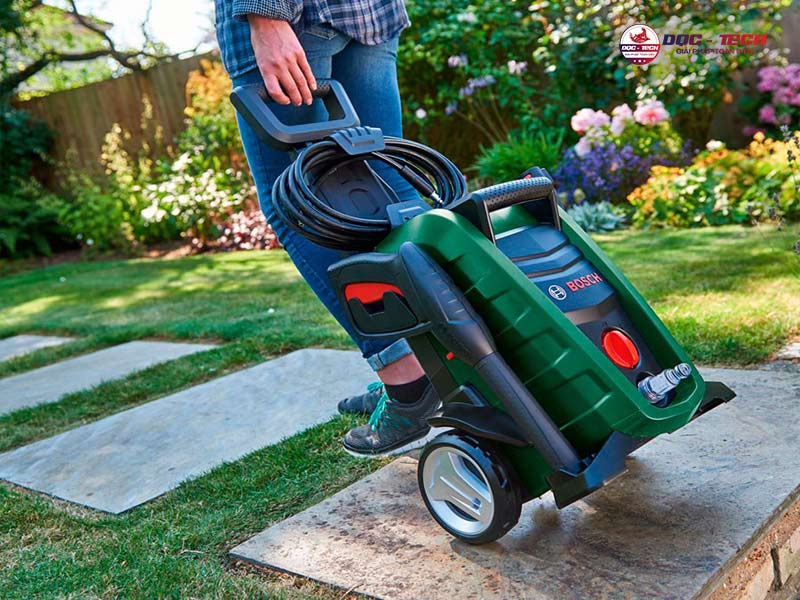 Thiết kế máy rửa xe của Đức tiện dụng