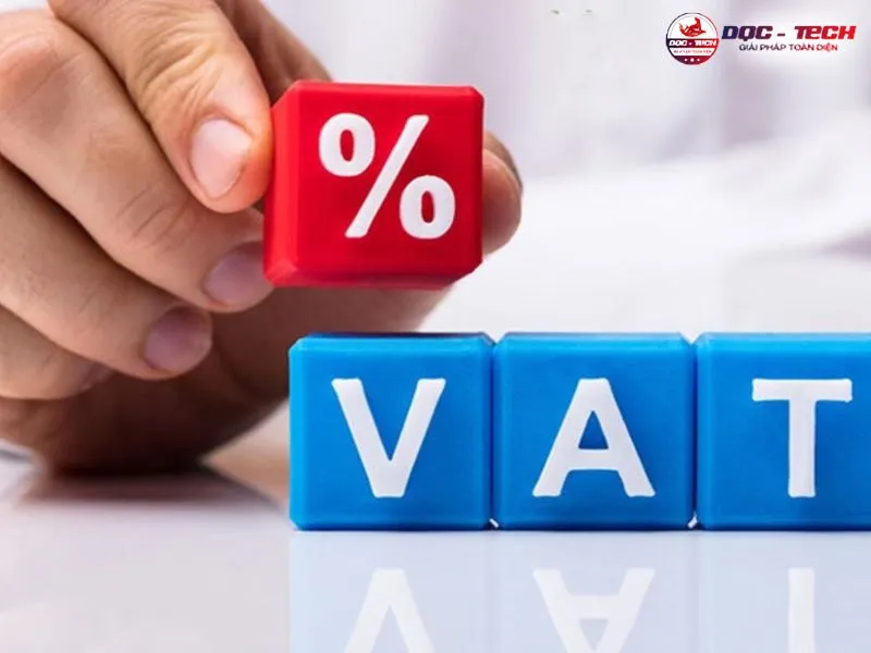 Thuế VAT với máy hút bụi 8%