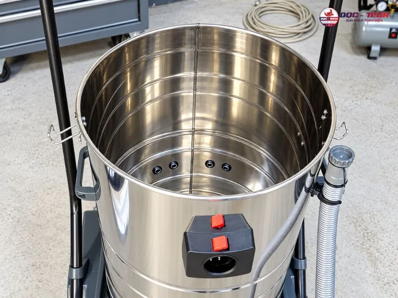 Thùng chứa 80L từ chất liệu inox