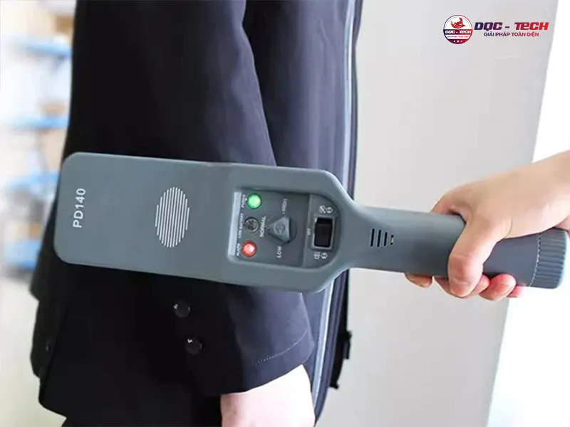 tiến hành quét máy dò PD 140