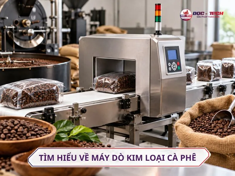 Khái niệm về máy dò kim loại cà phê