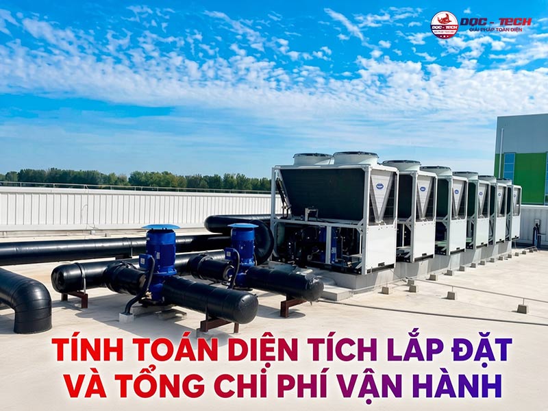 Tính toán tháp giải nhiệt gió chi tiết