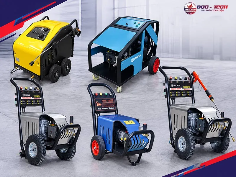 Máy rửa xe cao áp là gì?