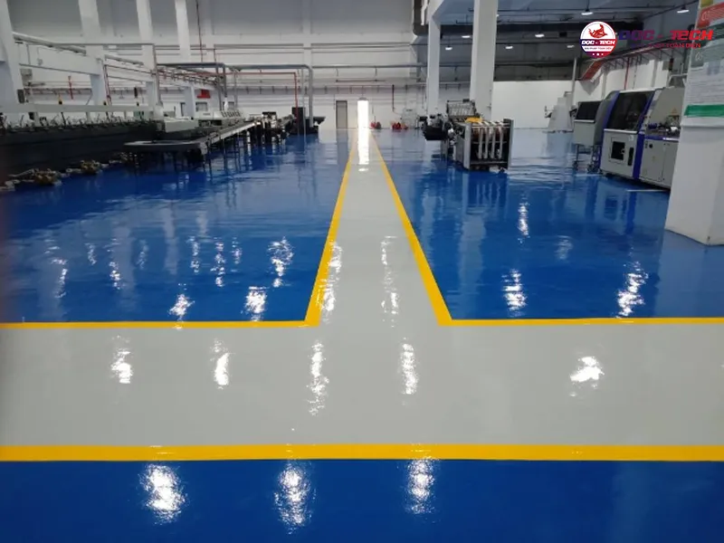 tuoi-tho-san-epoxy-cao.png Kháng hóa chất, ít bị mài mòn, tuổi thọ cao
