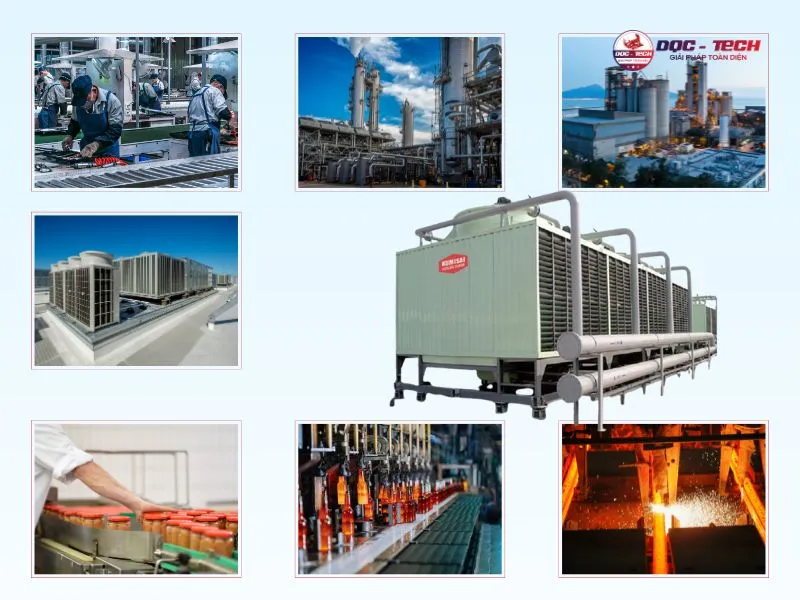 Ứng dụng thực tiễn của 2 tổ hợp tháp giải nhiệt Kumisai KMS 400RT 4Cell Ứng dụng thực tiễn của 2 tổ hợp tháp giải nhiệt Kumisai KMS 400RT 4Cell