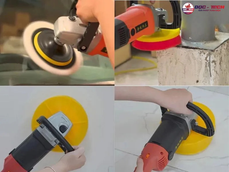 Ứng dụng của máy chà sàn Kumisai KMS 1500