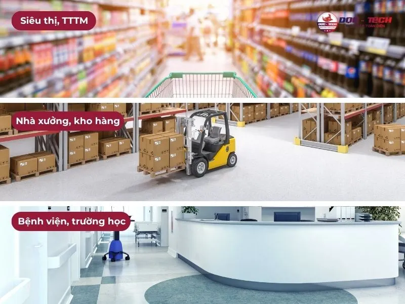 Không gian sử dụng thích hợp