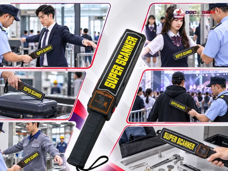 Trường hợp nên đầu tư máy rà kim loại Super Scanner MD3003