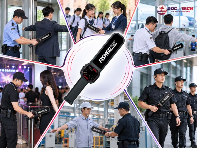 Ứng dụng thực tiễn của máy dò kim loại cầm tay