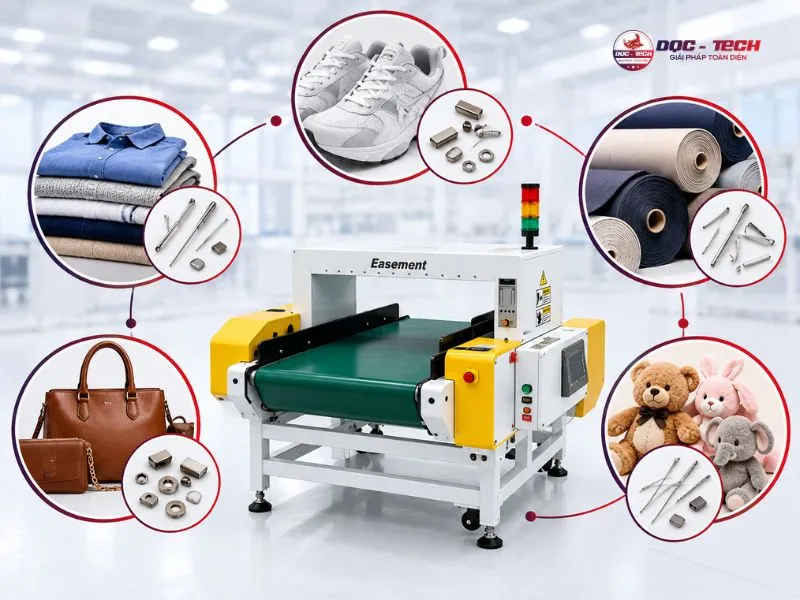 Ứng dụng thực tiễn của máy rà kim loại Easement