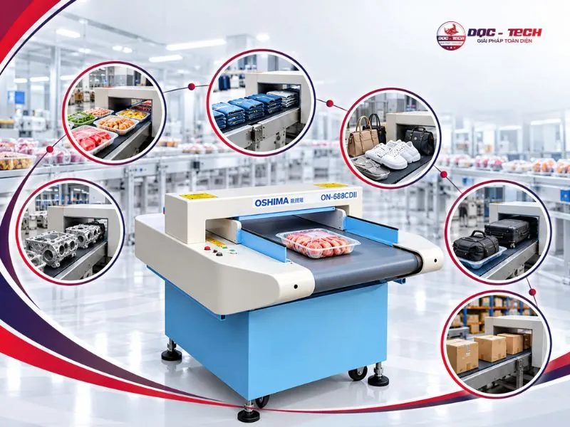 Ứng dụng thực tiễn của máy dò kim loại Oshima