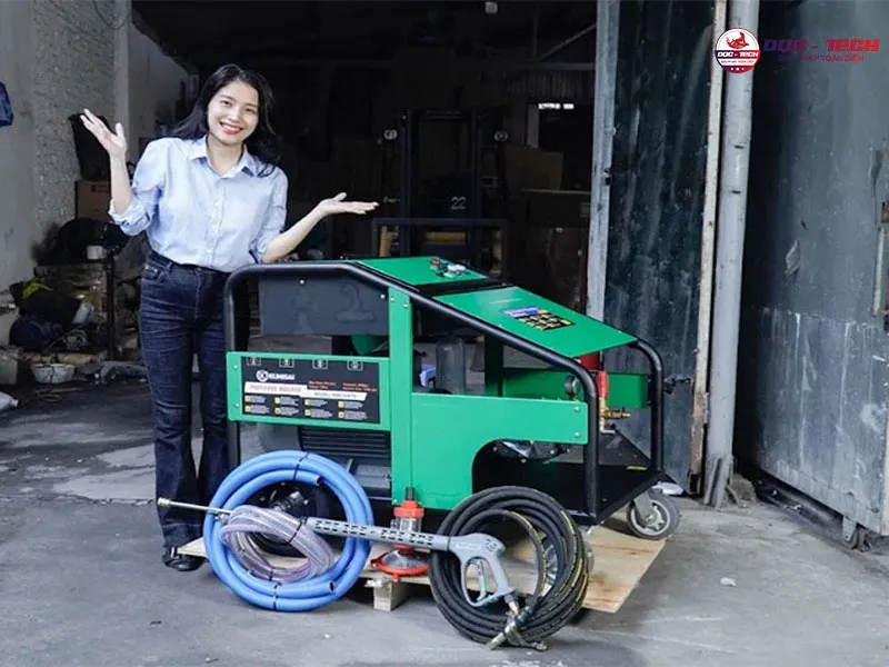 ứng dụng máy phun rửa cao áp Kumisai KMS-350/15