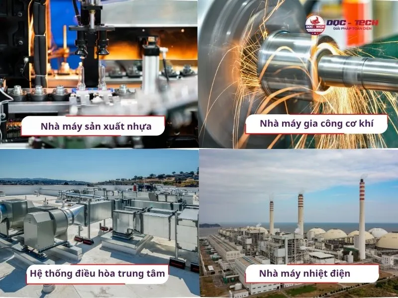 Ứng dụng tháp giải nhiệt nước Liang Chi LBC-80RT