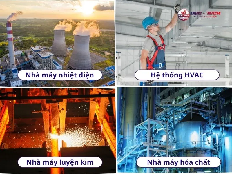 Tháp giải nhiệt Tashin TSC 400RT dùng trong lĩnh vực nào