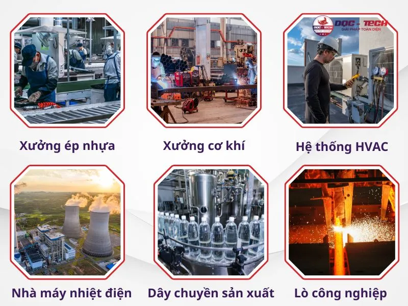 Ứng dụng thực tế của tháp làm mát Tashin TSC 80RT