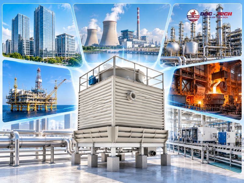 Ngành nghề nên ưu tiên đầu tư tháp giải nhiệt Truwater