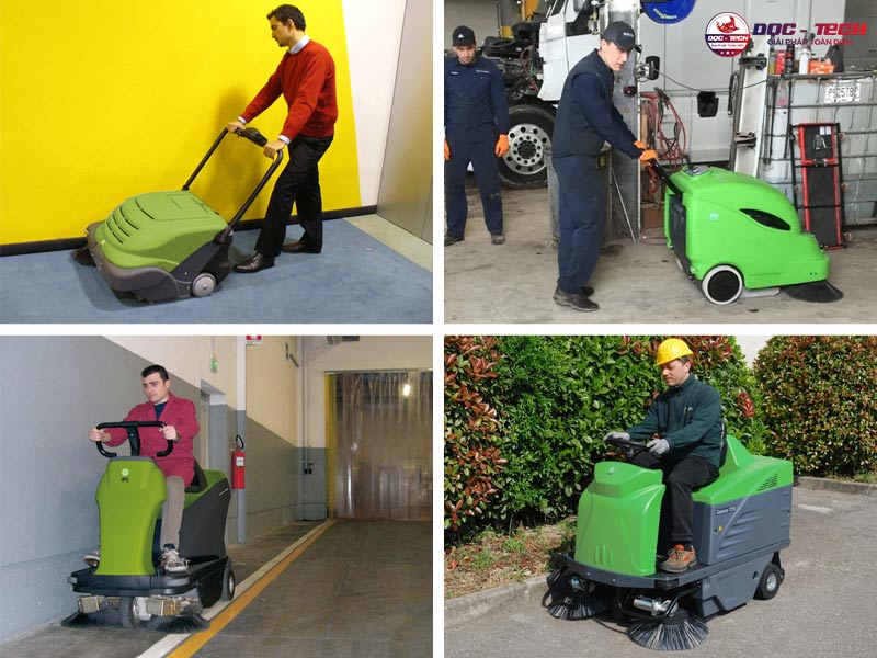 Ứng dụng xe quét rác IPC