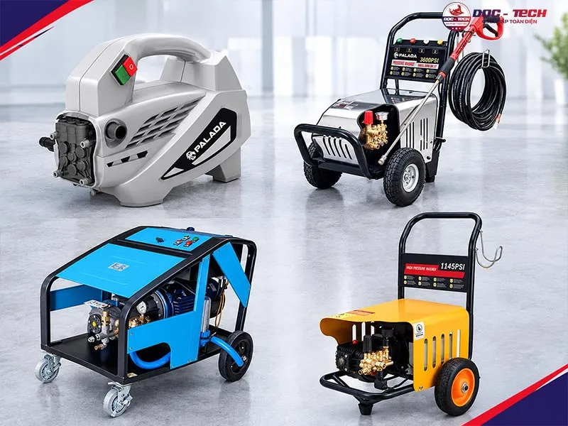 Báo giá máy rửa xe Palada