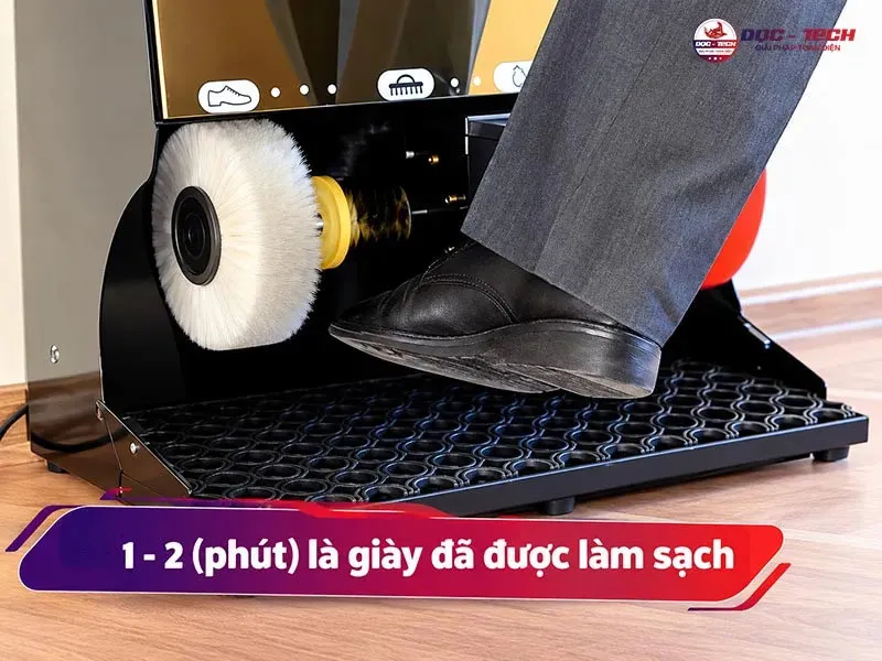 Ưu điểm của máy đánh giày