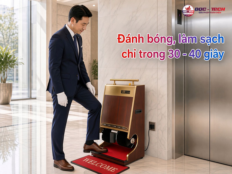 Máy đánh giầy Shiny: Ưu điểm