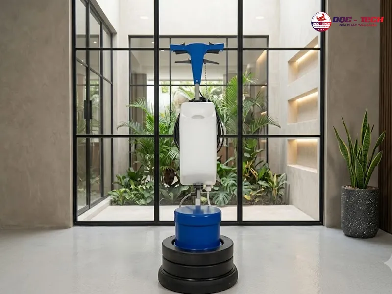 Mẹo vận hành máy lau sàn công nghiệp Kumisai KMS523 hiệu quả