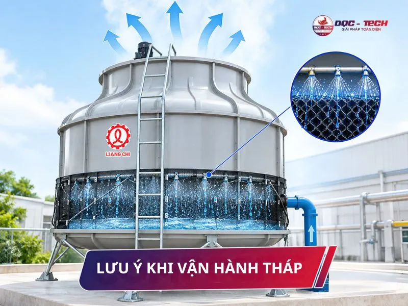 Cần lưu ý gì khi vận hành tháp tản nhiệt Liang Chi LBC-600RT Cần lưu ý gì khi vận hành tháp tản nhiệt Liang Chi LBC-600RT